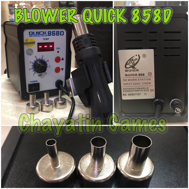 BLOWER / SOLDER UAP QUICK 858D DIGITAL