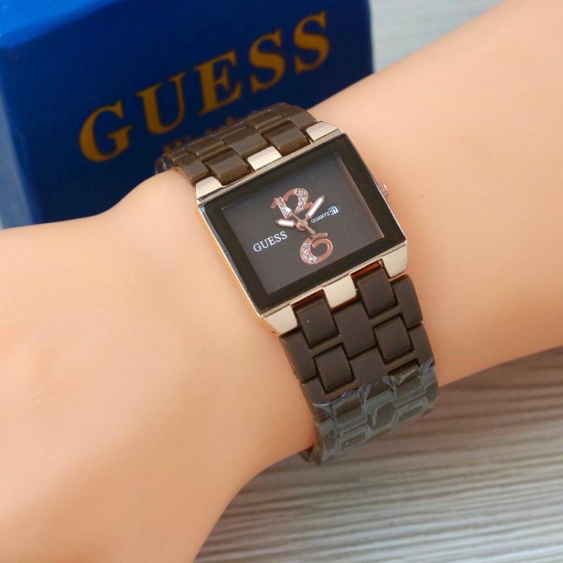 Guess Terbaru Jam Tangan Wanita Terlaris Rubber