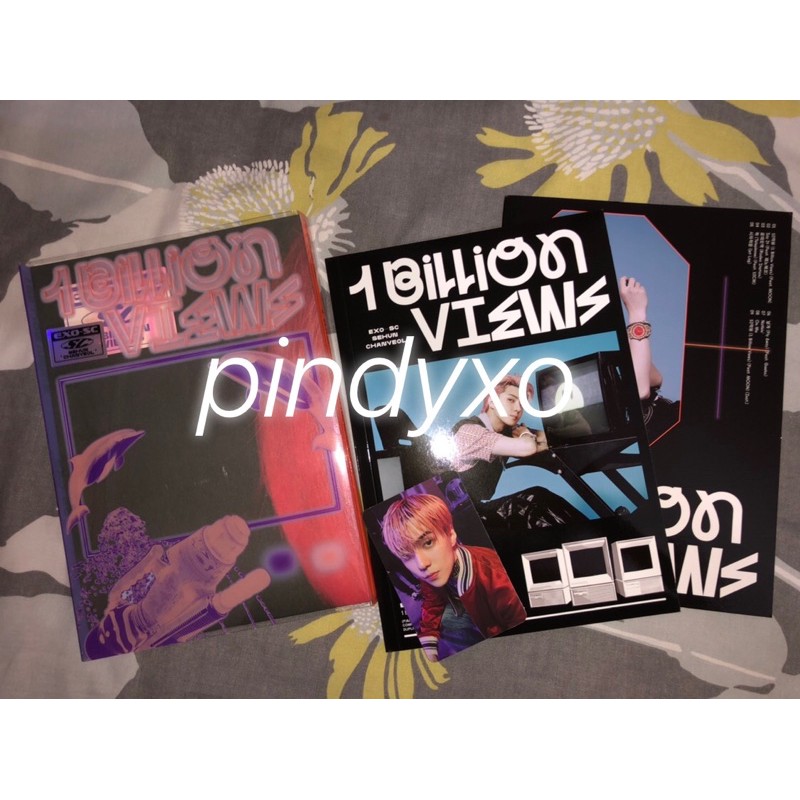 (baca deskripsi) EXO - SC ALBUM 1 Billion Views Ocean Version Unsealed PC Photocard Sehun