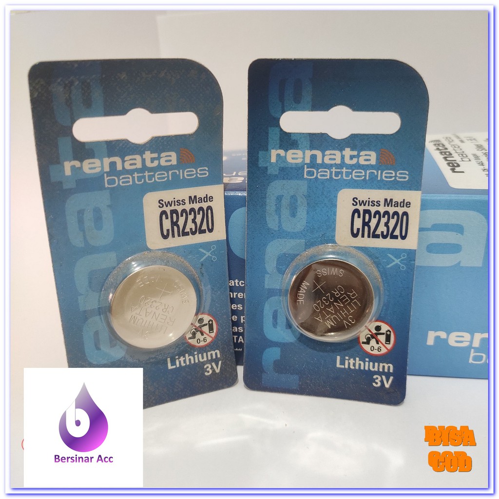 BATTERY BATRAI JAM TANGAN RENATA CR2320 ORIGINAL 2320