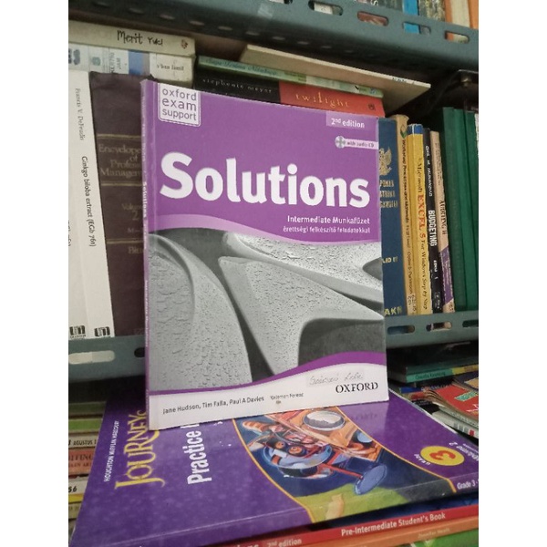 Solutions intermediate student s book ответы