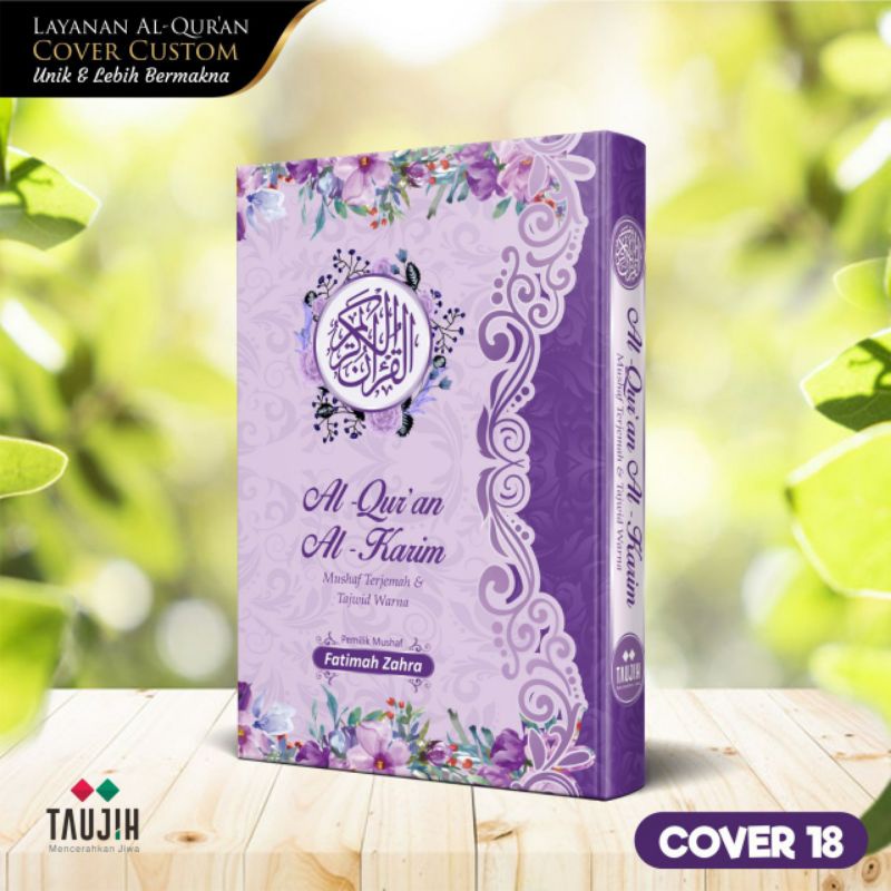 Al Quran Custom Nama / Al Quran untuk yqng tercinta / Al Quran Wanita / Al Quran Kado