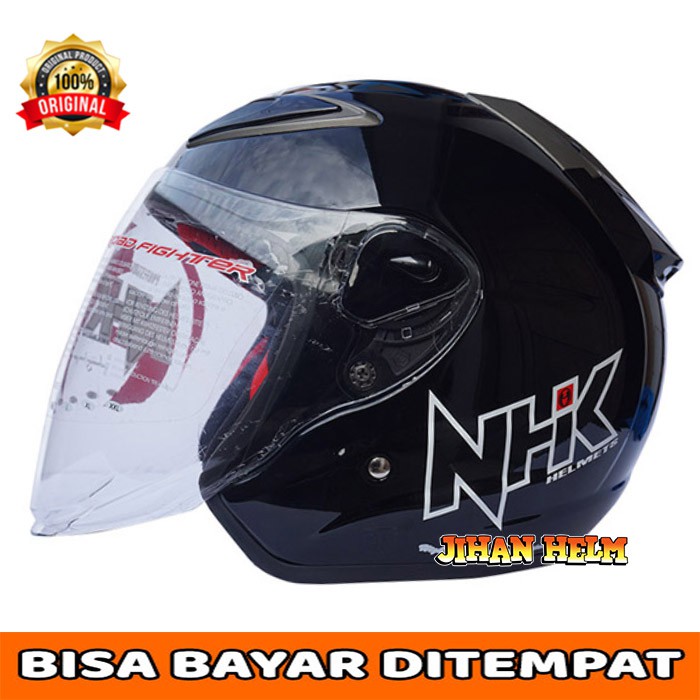 HELM / NHK / HELM NHK / HELM NHK R6 BLACK ORIGINAL TERMURAH