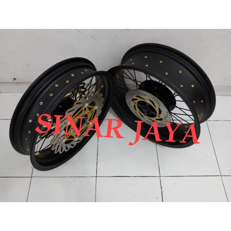 velg 350 450 500 600 17 Kawasaki ZX6R ZX6RR ER6F ER6N KLE650 VERSYS Z750 Z750S ZX9R ZX10R Z1000 dll