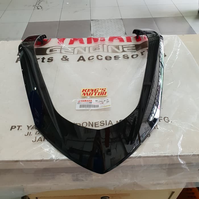 COVER FRONT, DASI, ALIS NMAX, N-MAX HITAM METALLIC ASLI YAMAHA