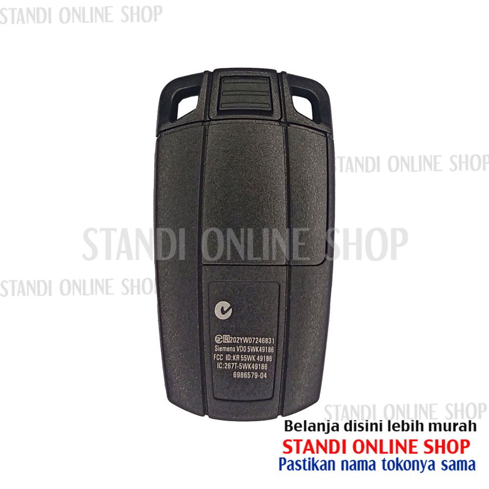 Remote Set Komplit Kunci Smartkey Slot BMW X1 E84 E89 E71 CAS3 433Mhz