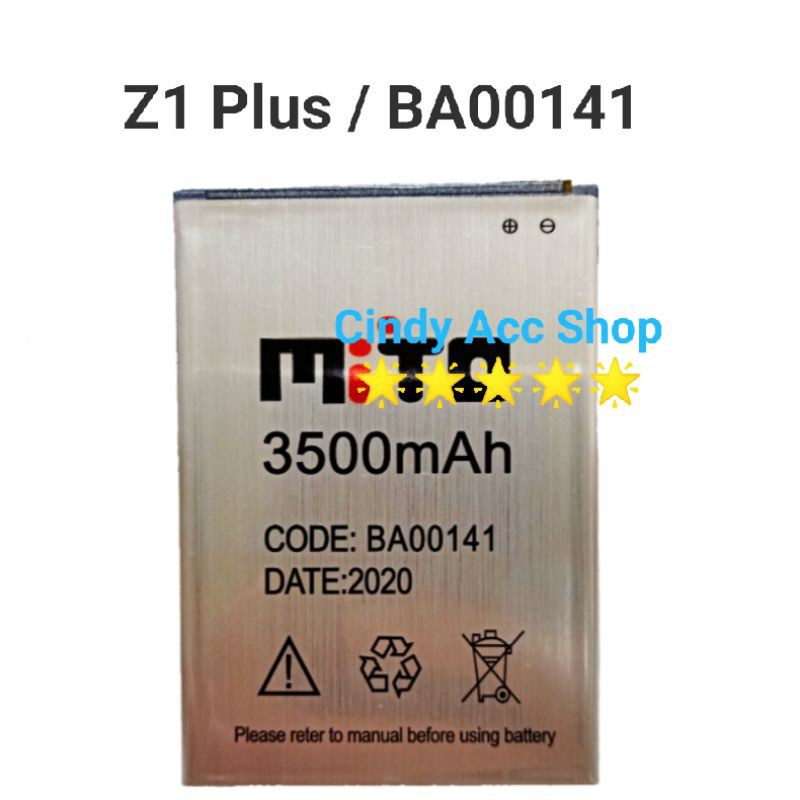 Baterai Mito Z1 Plus BA00141 Batre Battery Mito