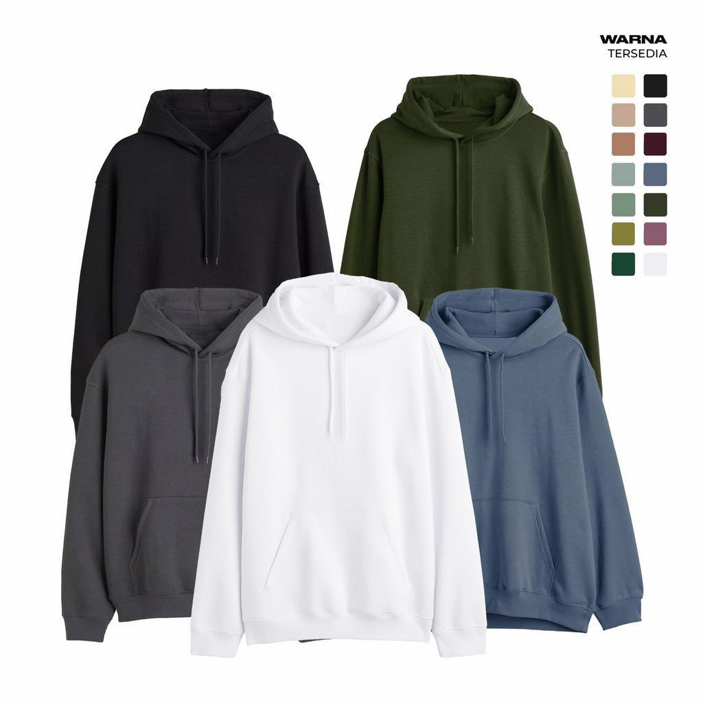 Public - Natural Hoodie Polos - Jaket Hoodie Pria dan Wanita