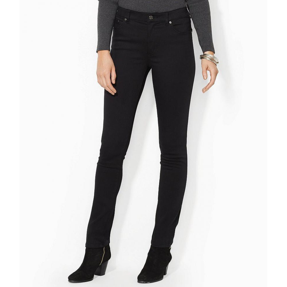 Jeans Cewe Wanita Ralph Lauren - Hitam