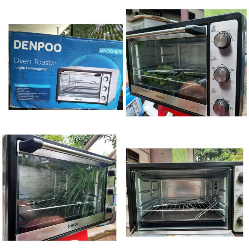OVEN TOASTER DENPOO DEOS-820 / OVEN LISTRIK / OVEN DENPOO