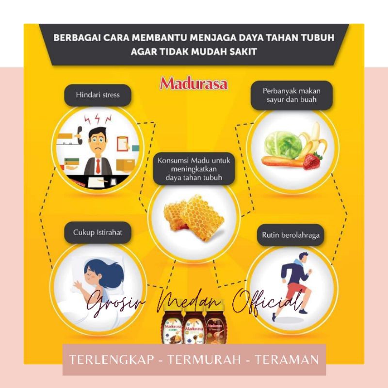 MADURASA ORIGINAL BOTOL JERUK NIPIS MURNI PREMIUM MADU ALAMI MADU SEHAT