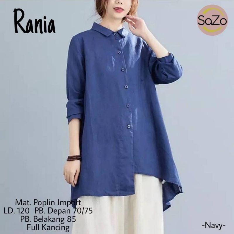 RANIA BLOUSE BAJU WANITA TERBARU BY SAZO