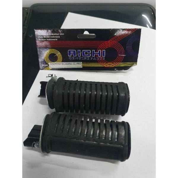 FOOTSTEP PIJAKAN KAKI BELAKANG MOTOR GLRPO MEGAPRO GLMAX KARET DAN BESI