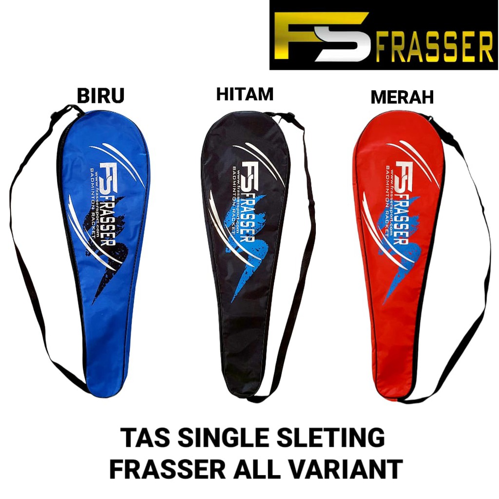 Tas Raket Badminton Raket Bulutangkis Single Sleting Frasser All Sale Mitra