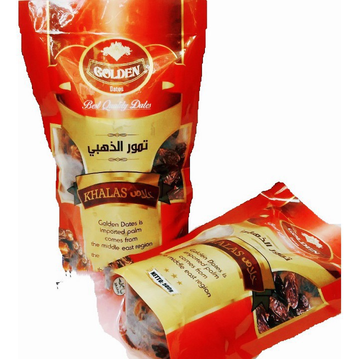 

Kurma Golden Dates Khalas 500 Gram