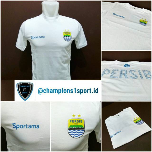 Kaos Persib Official Putih 2016