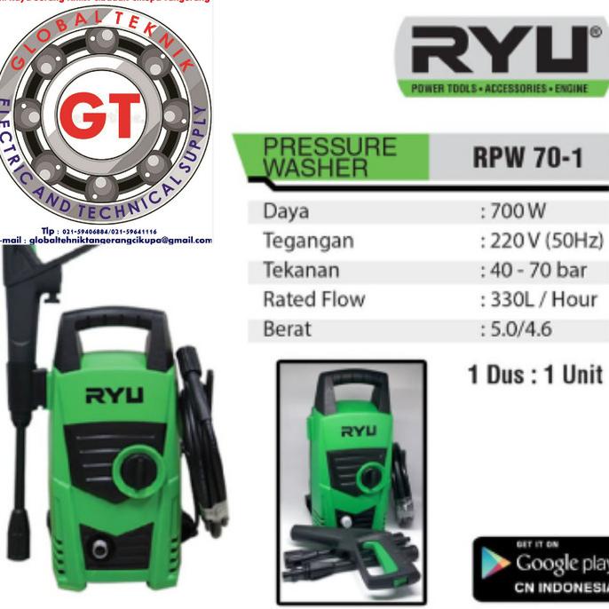 Jet Cleaner RYU RPW70-1