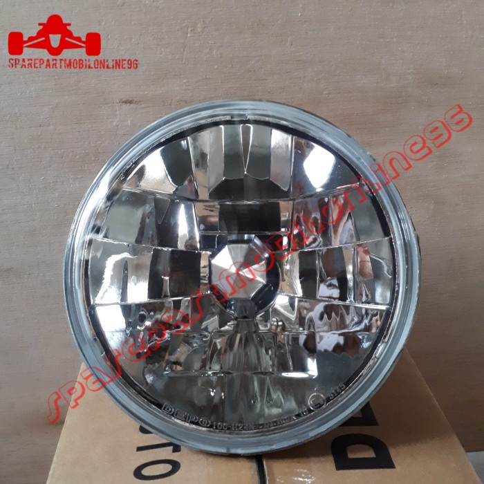 Lampu Reflektor 7 Inch Inci Bulat Kristal DEPO