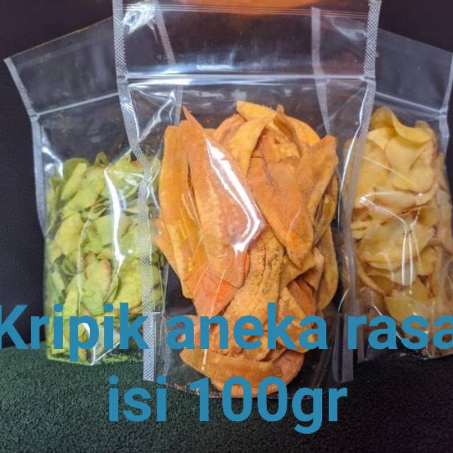 

Kripik aneka rasa 100gr