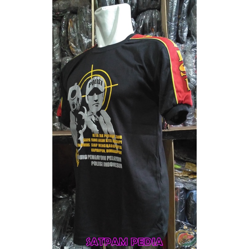 Kaos Latih Kombinasi Polisi