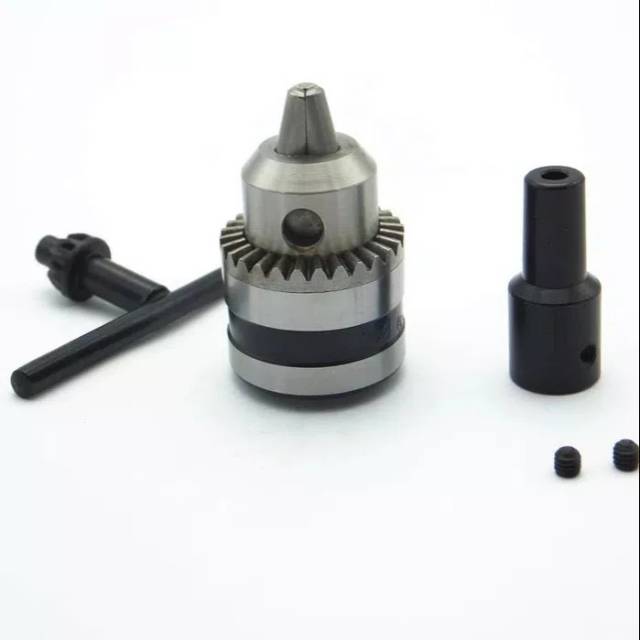 B12 chuck collet kepala bor dinamo universal 1.5-10 mm untuk dim as dinamo 5 / 6 / 8 / 10 / 12 mm