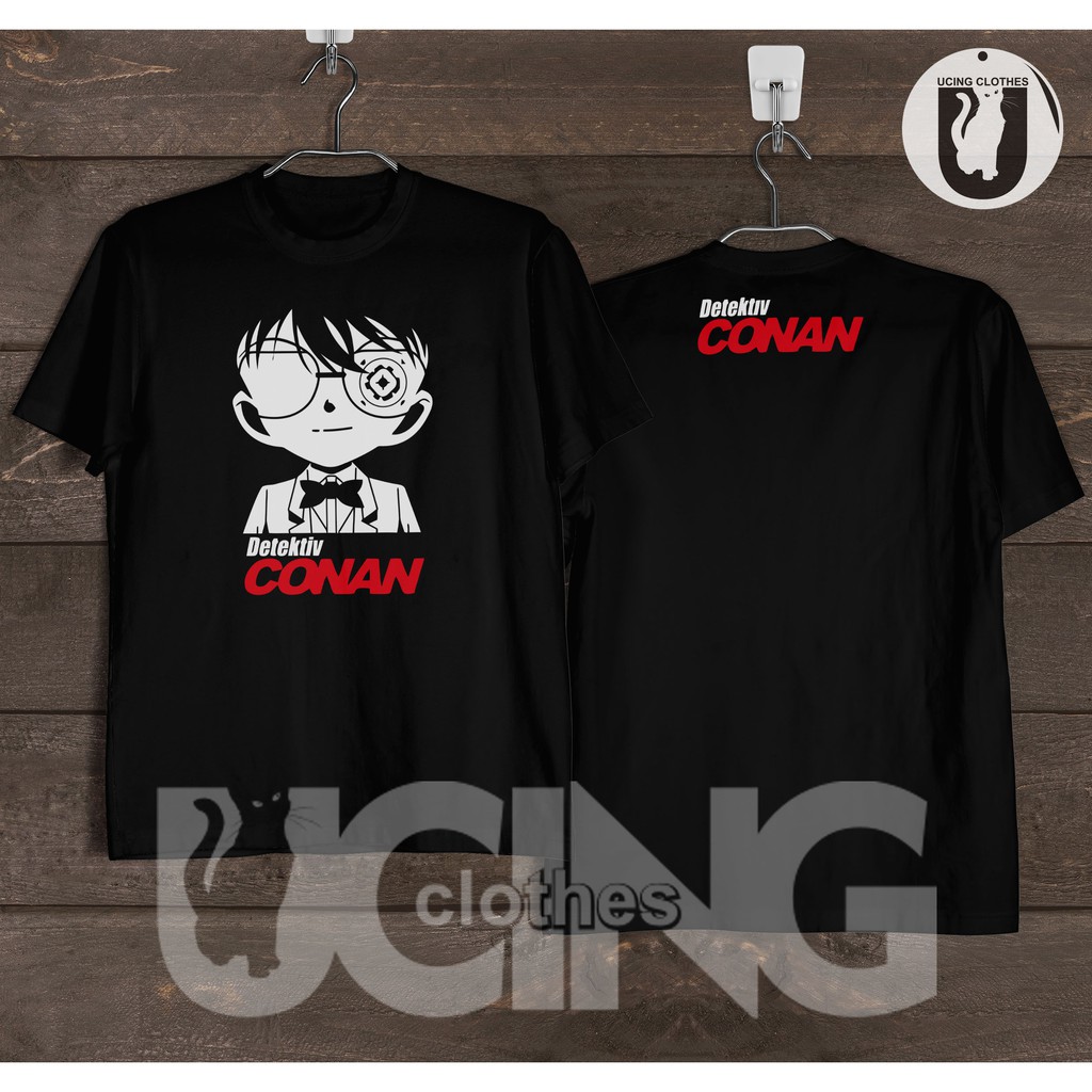 Kaos Baju Edogawa Conan Kaos Detective Conan