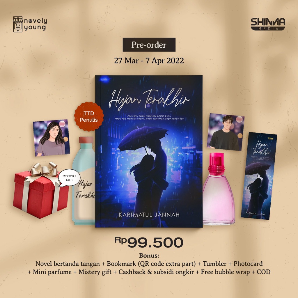 Novel Hujan Terakhir - Karimatul Jannah - Shinna Media