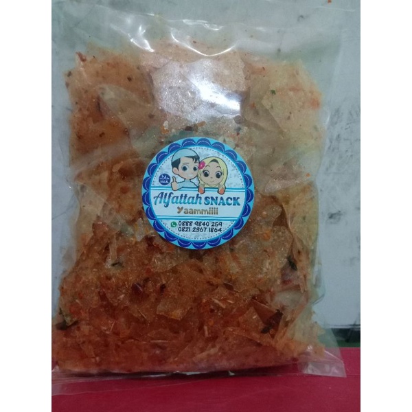 

keripik kaca (kripca) 500 gram pedas
