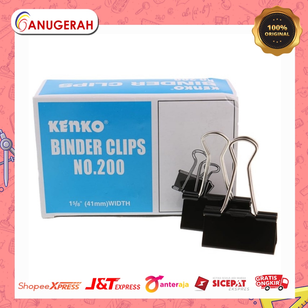 

KENKO NO. 200 BINDER CLIP
