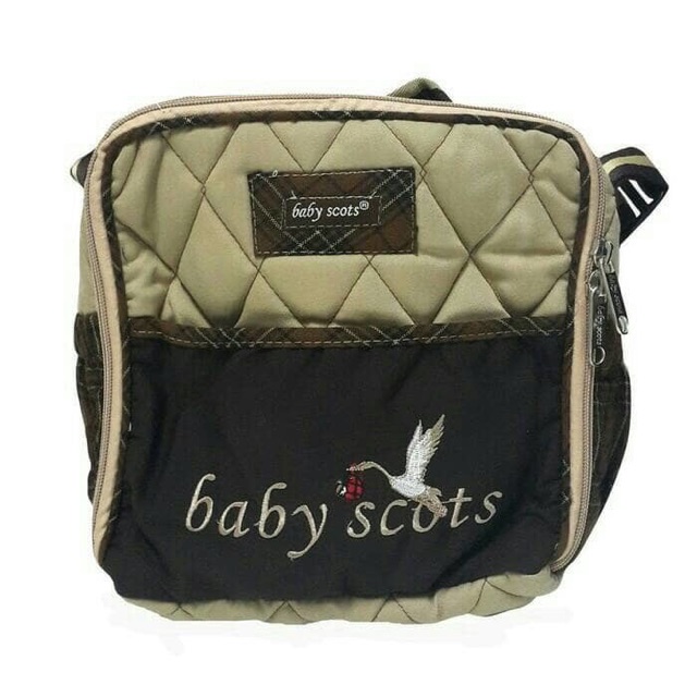 Tas bayi Kecil Baby Scot / Tas Bayi Kecil Murah / Diaper Bag / Tas Tempat Botol Susu