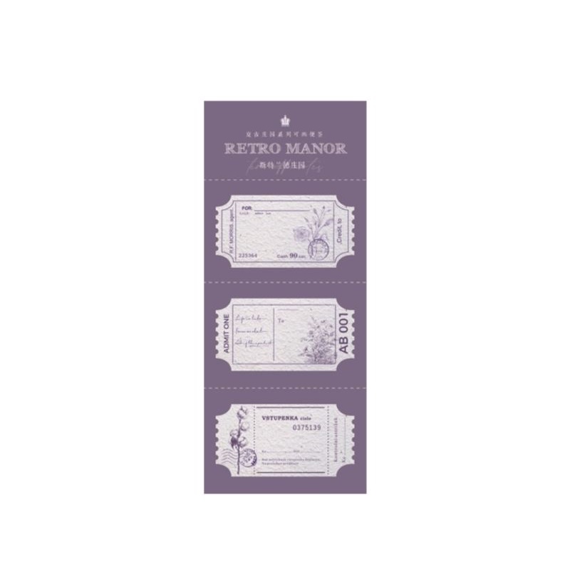 

jurnal ticket purple