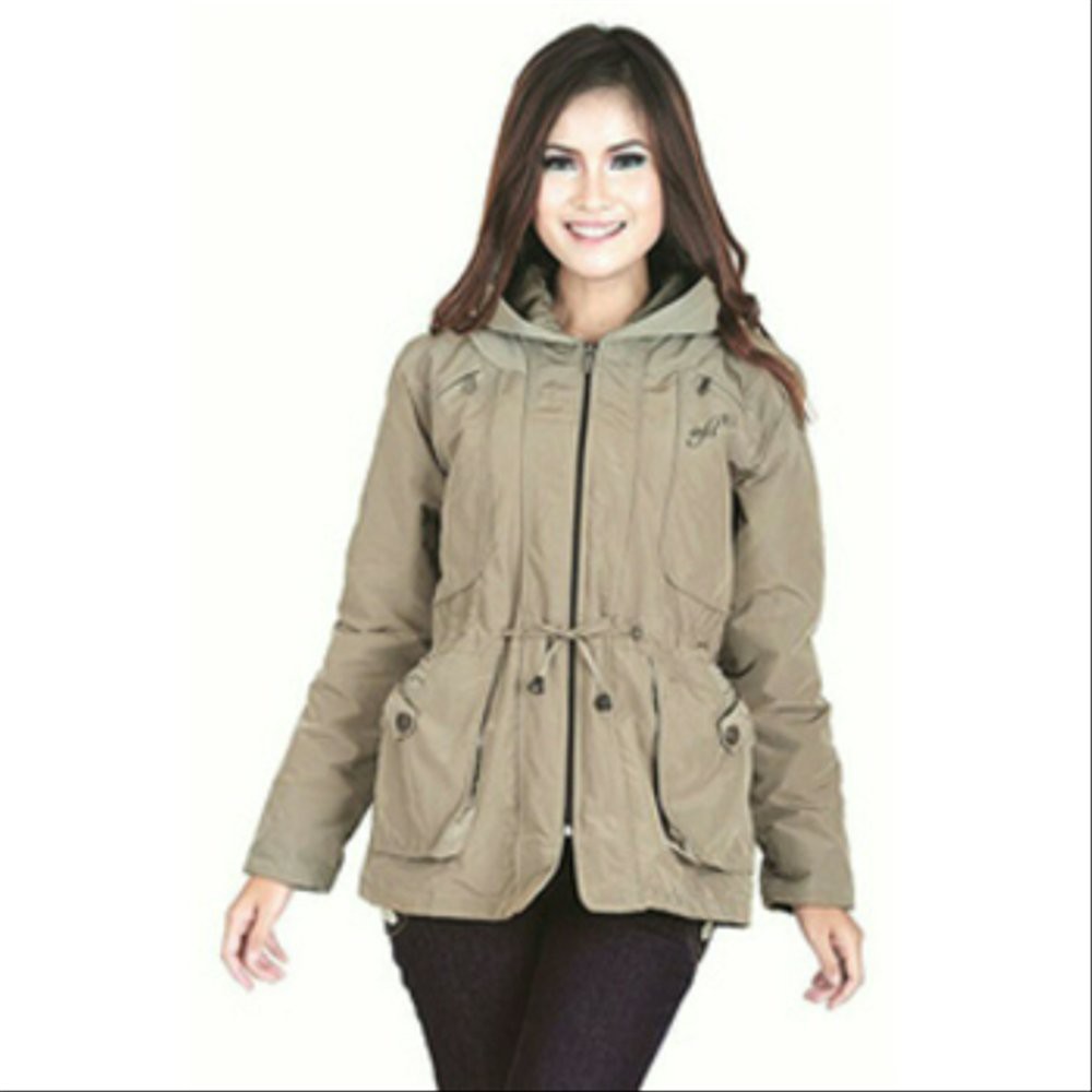 Termurah Jaket micro hoodie wanita-Jaket anti angin tebal-Jaket distro 100% ORI cantik Berkualitas