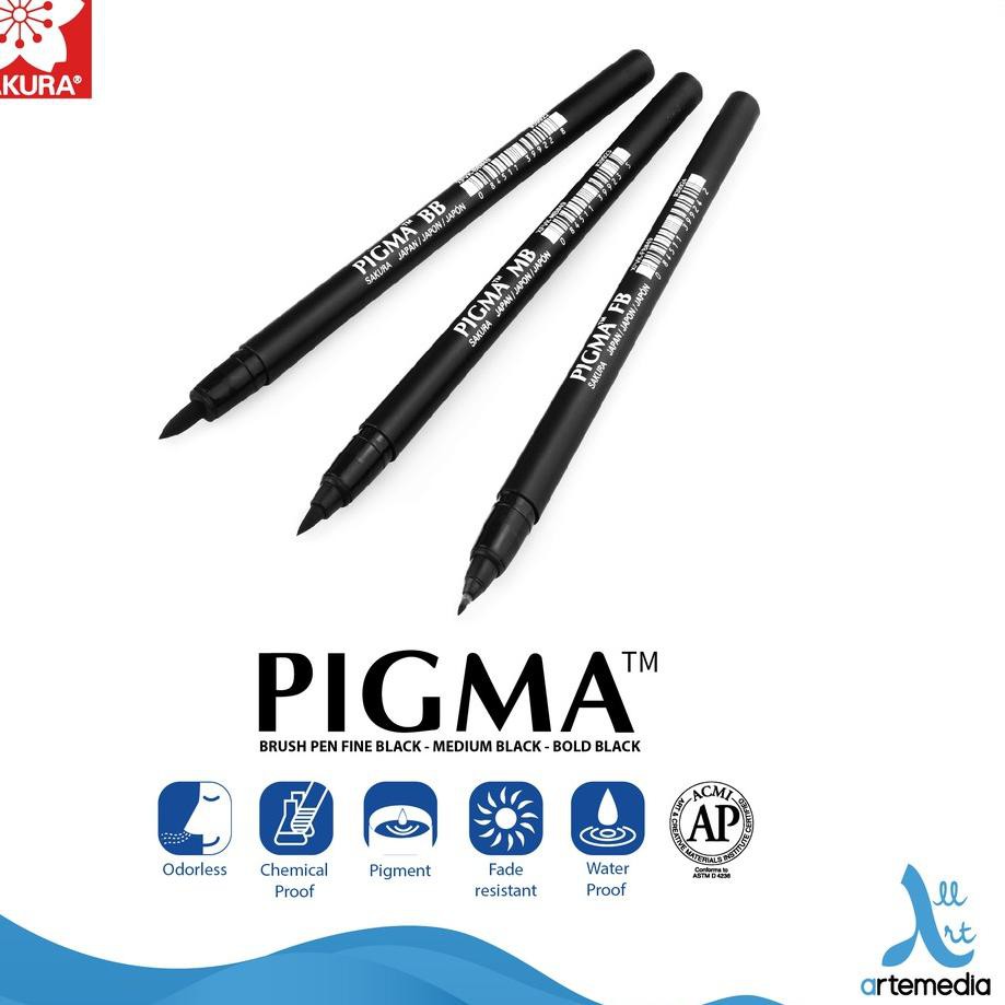 

EDD Brush Pen Sakura Pigma Professional Brush Pen Terlaris