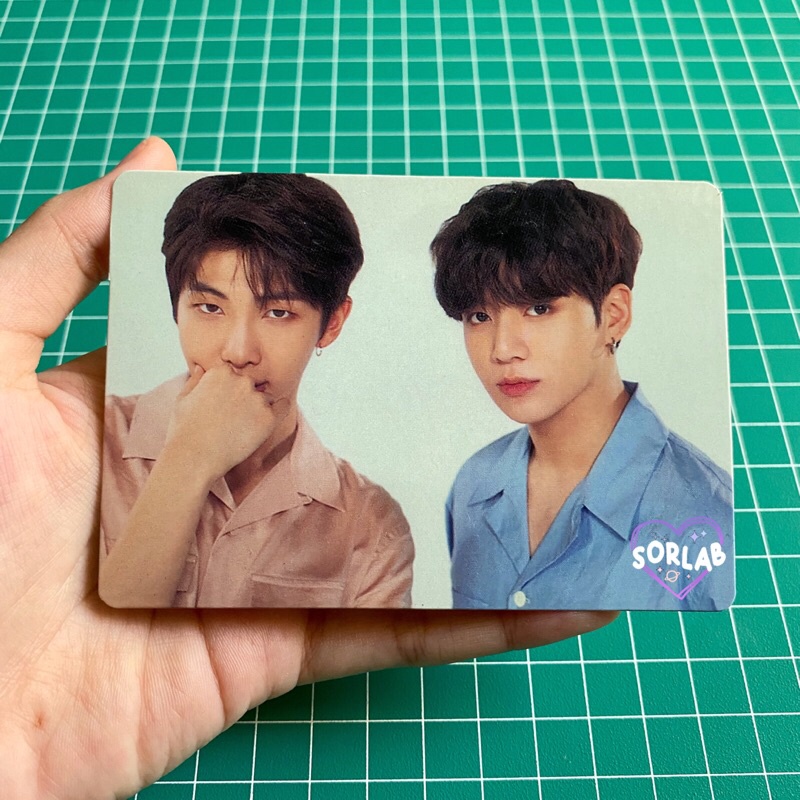 [OFFICIAL] MINI PHOTOCARD MPC BTS LYS UNIT NAMKOOK (NAMJOON & JUNGKOOK) NO. 4/12