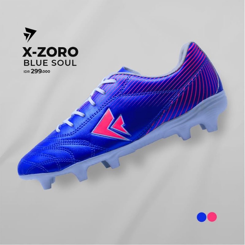 Sepatu Bola SEVSPO X Zoro Blue Soul