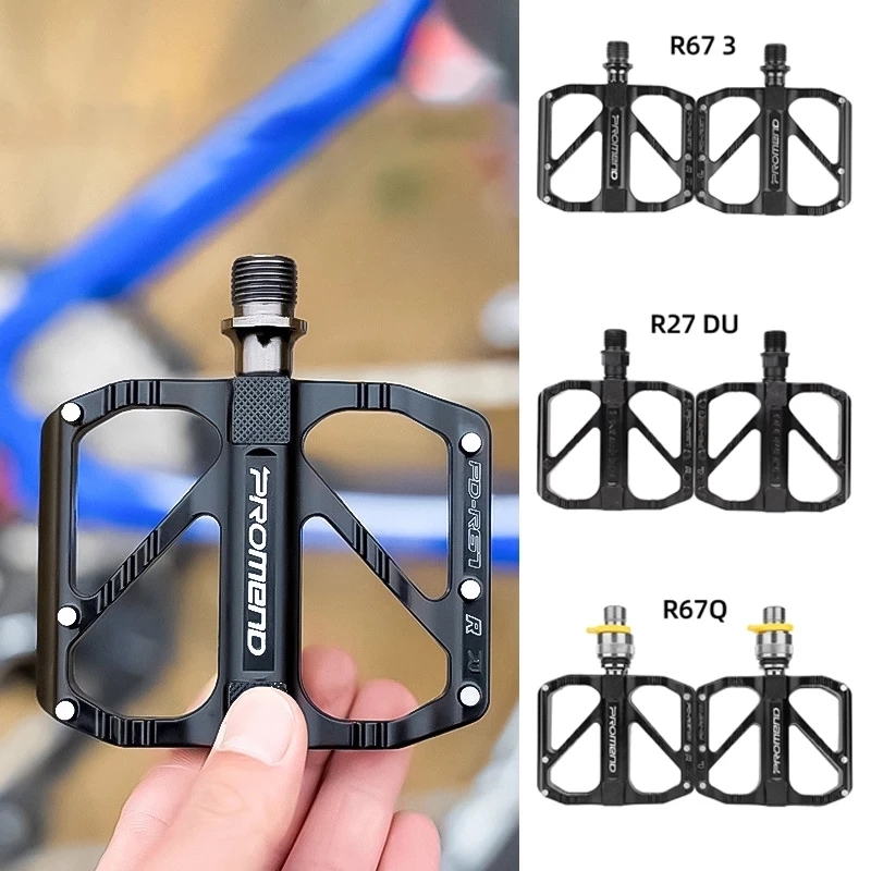 PROMEND 3 Bearings Pedal MTB Pedal Sepeda Bearing Quick Release R27 R67 R67Q