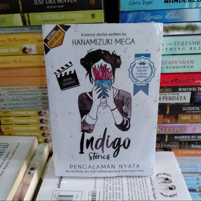 NOVEL INDIGO STORIESKERTAS : BOOKPAPER Penulis : Hanamizuki Mega