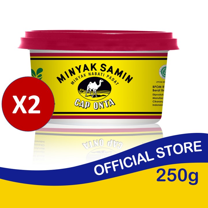 

Minyak Samin Cap Onta Tub 250 gr - 2 pcs