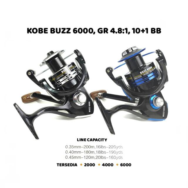 REEL KOBE BUZZ 6000