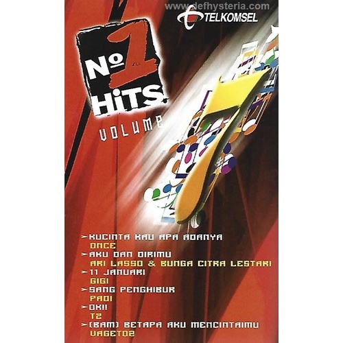 No 1 Hits Volume 7 Audio Kaset Nagaswara catnr. 88697297744