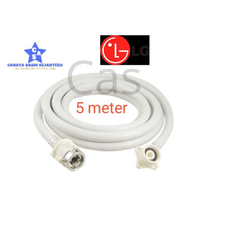 selang inlet air mesin cuci satu tabung LG