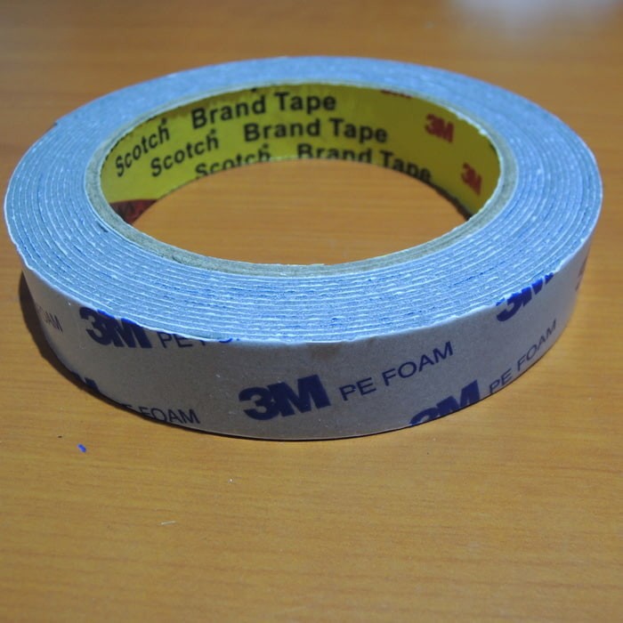 

Double Tape 3m Pe Foam / Solasi BB Busa 23mm X 4.5 M