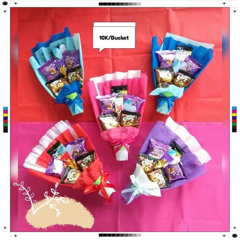 

BUCKET SNACK/BOUQUET MAKANAN/BOUQUET SNACK MURAH MERIAH TERLARIS KEKINIAN KADO ULANG TAHUN/HADIAH WISUDA PERAYAAN