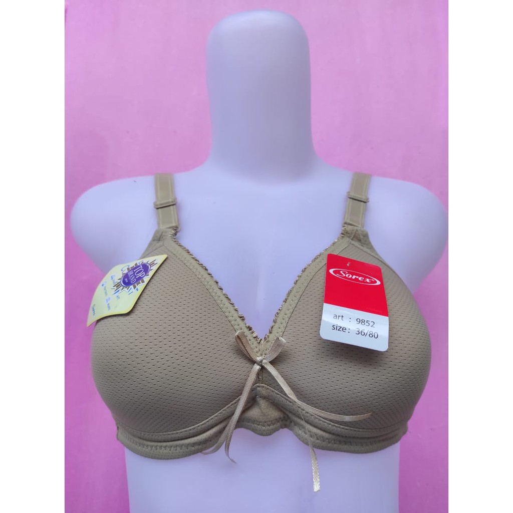 Sorex 9852 ~ 1 Pcs BH, Bra Wanita Bahan Berkualitas 2 Warna Pilih - Sahabi