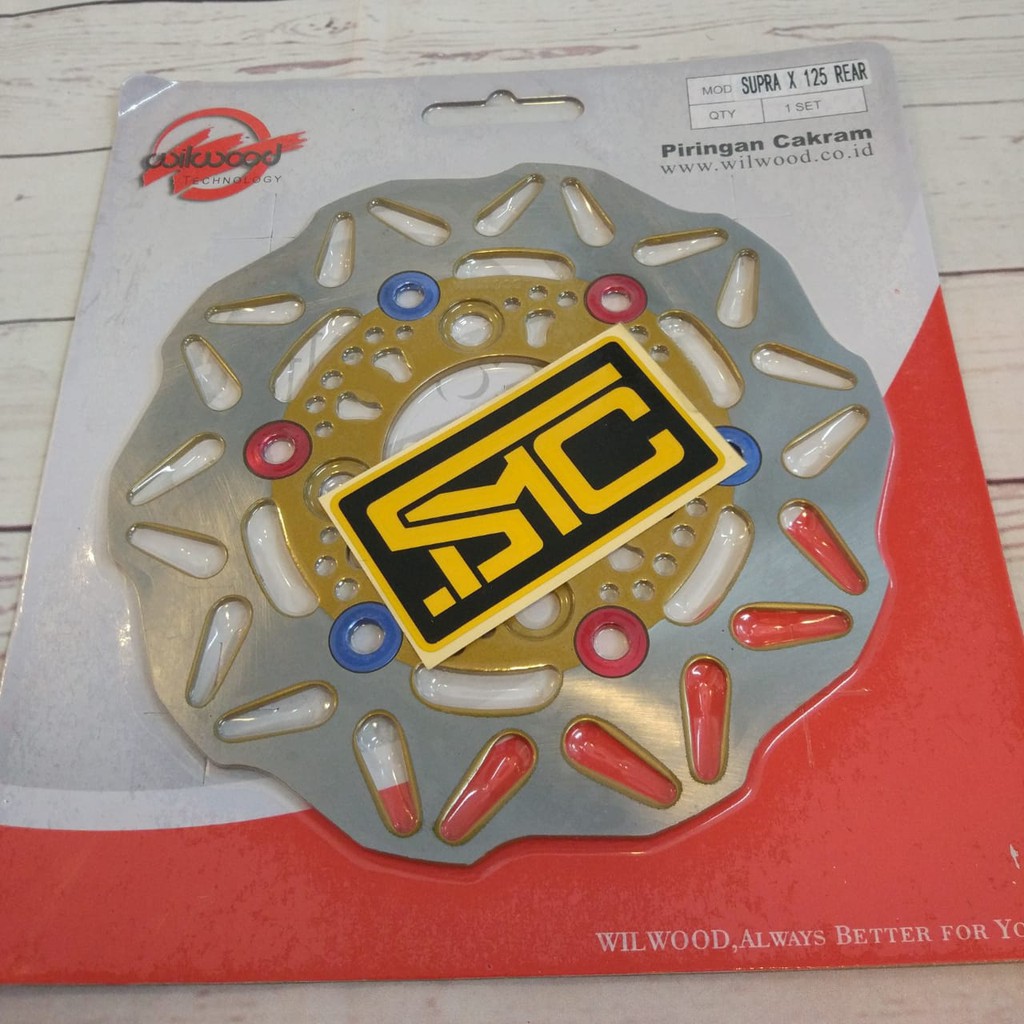 Piringan Cakram Belakang Variasi Supra X 125 / Wave 125 Disc Wilwood