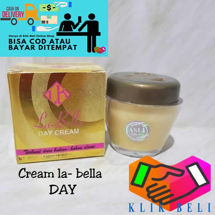 CREAM SIANG LA BELLA KRIM LABELLA ASLI ORIGINAL VIT E DAY CREAM TERBARU