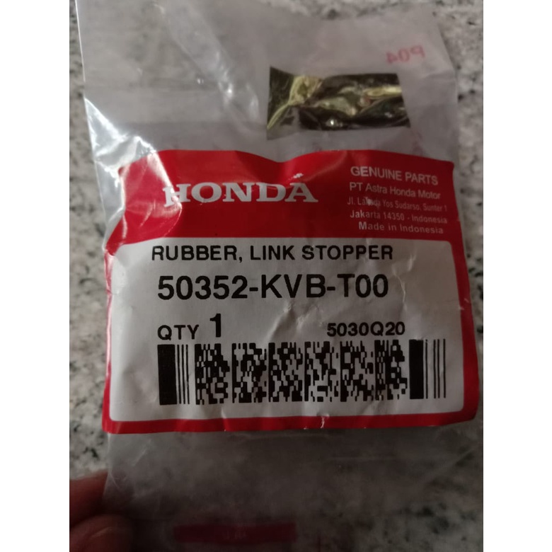 Rubber Link Stopper Karet Tatapan Arm Beat Esp 2014 Beat Pop Scoopy Fi AHM 50352 KVB T00