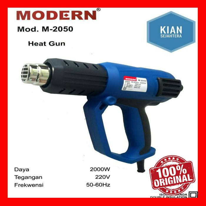 

Hot Gun Modern m-2050 Pemanas Stiker