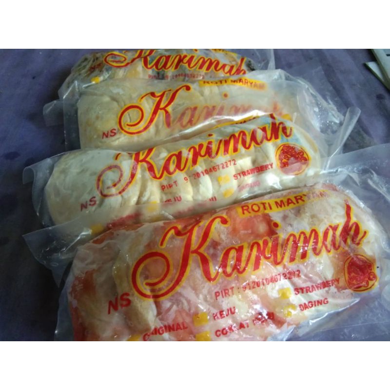 BEST SELLER FROZEN FOOD ROTI MARYAM KARIMAH RASA STRAWBERRY ASLI PEKALONGAN