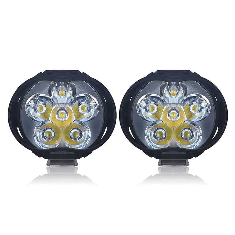 Best Seller ! CNSUNNYLIGHT Lampu Tembak Motor LED High Beam 1000 Lumens 2 PCS - U5